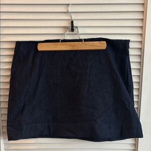 Tuckernuck Navy Denim Taryn Mini Skirt